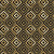 Fern Lattice Gilt hand-drawn diamond wallpaper in gold and black