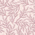 Forest Leaf Mulberry botanical leaf wallpaper in mulberry and blush