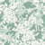 Frost Garden Veil Sage floral wallpaper in sage and cream