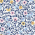 Garden Reverie Midnight floral wallpaper in midnight navy and gold