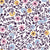 Garden Reverie Plum floral wallpaper in plum and rose