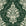 Gentlebotan Forest botanical damask wallpaper in forest green and champagne