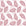Gilded Frond Rose leaf wallpaper in rose and blush