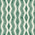 Gilded Rain Emerald geometric wallpaper in emerald and cream
