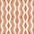 Gilded Rain Terracotta geometric wallpaper in terracotta and sand
