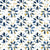 Gilt Scatter Navy floral scatter wallpaper in navy and gold