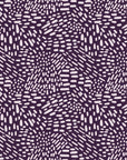 Grain Shift Aubergine minimalist dash wallpaper in aubergine and blush