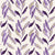 Hanging Garden Plum botanical wallpaper in plum and pearl
