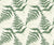 Harbor Fern Moss fern wallpaper in moss and cream