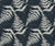 Harbor Fern Slate fern wallpaper in slate and ivory