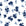 Hidden Garden Navy floral wallpaper in navy and slate