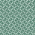 Indigo Labyrinth Emerald geometric wallpaper in emerald and mist