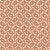 Indigo Labyrinth Terracotta geometric wallpaper in terracotta and sand