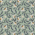 Magnolia Morning Charcoal magnolia bloom wallpaper in charcoal and brass