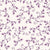 Meadow Wander Plum floral vine wallpaper in plum and pearl