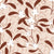 Mistletoe Trail Terracotta mistletoe wallpaper in terracotta and sand