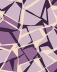Muted Block Plum geometric wallpaper in plum and mauve