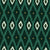 Ogee Loom Emerald ikat ogee wallpaper in emerald and gold