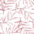 Pale Foliage Rose willow leaf wallpaper in rose and blush
