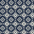Pale Kilim Midnight kilim wallpaper in midnight and ivory