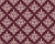 Pastel Bouquet Parade Oxblood botanical damask wallpaper in oxblood and blush
