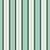 Pavilion Stripe Emerald stripe wallpaper in emerald and linen