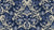 Petal Reflection Midnight floral damask wallpaper in midnight and ivory