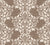 Petal Symphony Mocha baroque damask wallpaper in mocha and cream