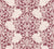Petal Symphony Rosewood baroque damask wallpaper in rosewood and blush