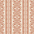 Porcelain Filigree Terracotta filigree damask wallpaper in terracotta and sand