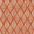 Reed & Smoke Terracotta geometric wallpaper in terracotta and cream