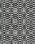 Sage Trellis Charcoal geometric wallpaper in charcoal and ivory