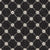 Shadow Garden Onyx lattice floral wallpaper in onyx and bone