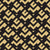 Signal & Edge Noir geometric wallpaper in black and gold
