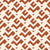 Signal & Edge Terracotta geometric wallpaper in terracotta and ivory