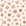 Sketched Seashells Coral seashell wallpaper in coral and cream
