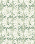Solar Ritual Sage floral wallpaper in sage and cream