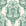 Sunlit Thicket Emerald damask wallpaper in emerald and ivory