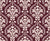 Veiled Botany Oxblood damask wallpaper in oxblood and blush