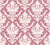 Woodland Blossom Veil Rose damask wallpaper in rose and blush
